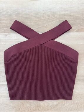 Aritzia - Babaton Sculpt Knit Crisscross Tank